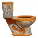 Mexican ELONGATED TOILET  Acapulco Oro